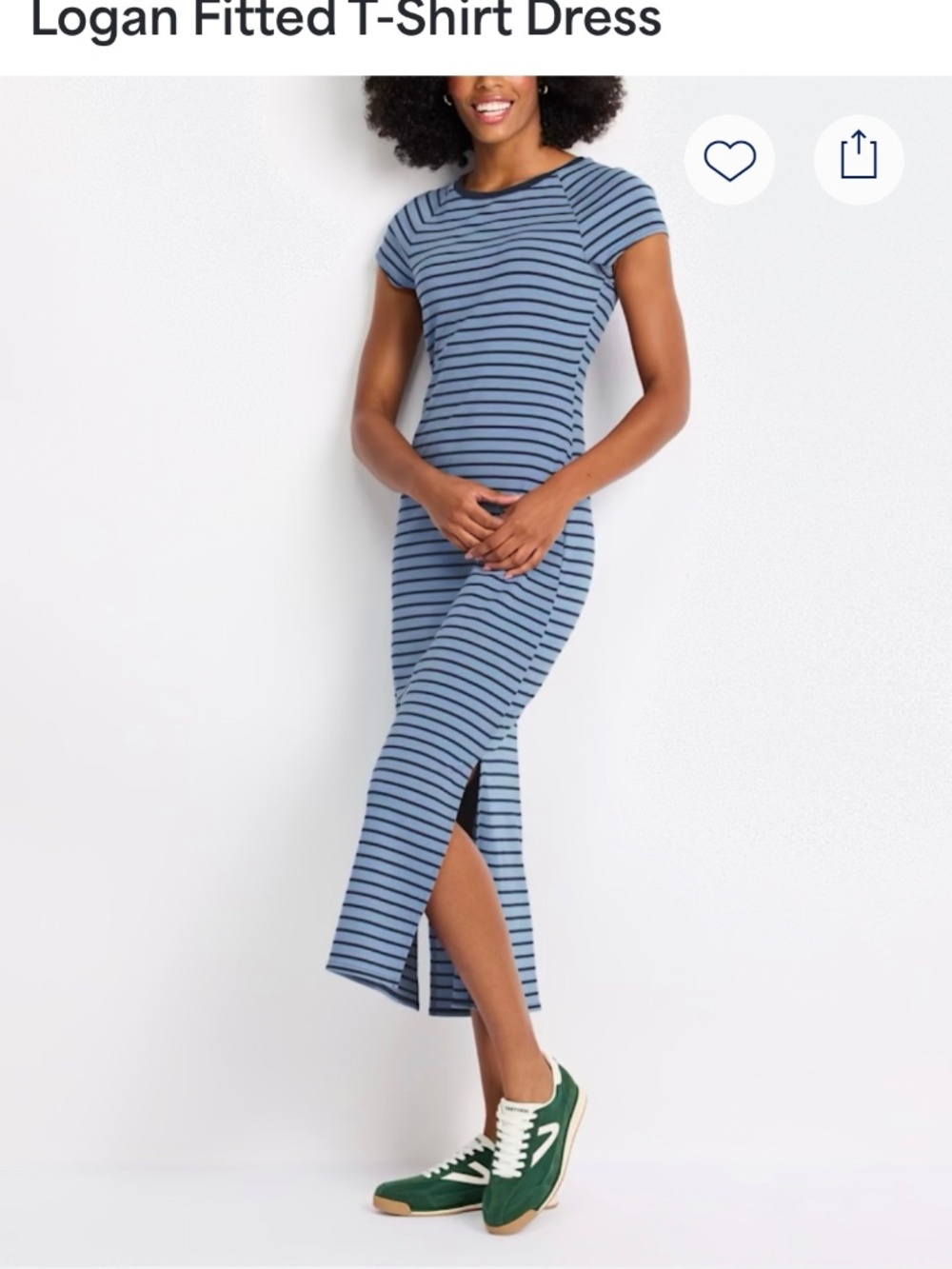 Gilli Fitted T-Shirt Dress (S)
